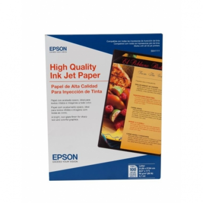 Epson Bright White Pro Paper - S041586-4, 8.5 x 11 (500 sheets)