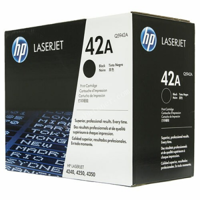 HP Q5942A Standard Yield Black Toner Cartridge