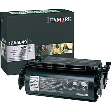 Lexmark 12A5849 Black Toner Cartridge for Labels